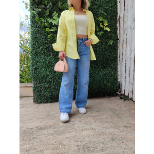 LİMON SARISI GÖMLEK