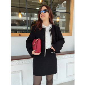 TÜVİT TAŞLI ETEK CEKET TAKIM