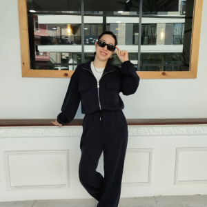 KAPAKLI CEPLİ MODAL TAKIM