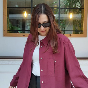 YIRTMAÇLI TASARIM GÖMLEK